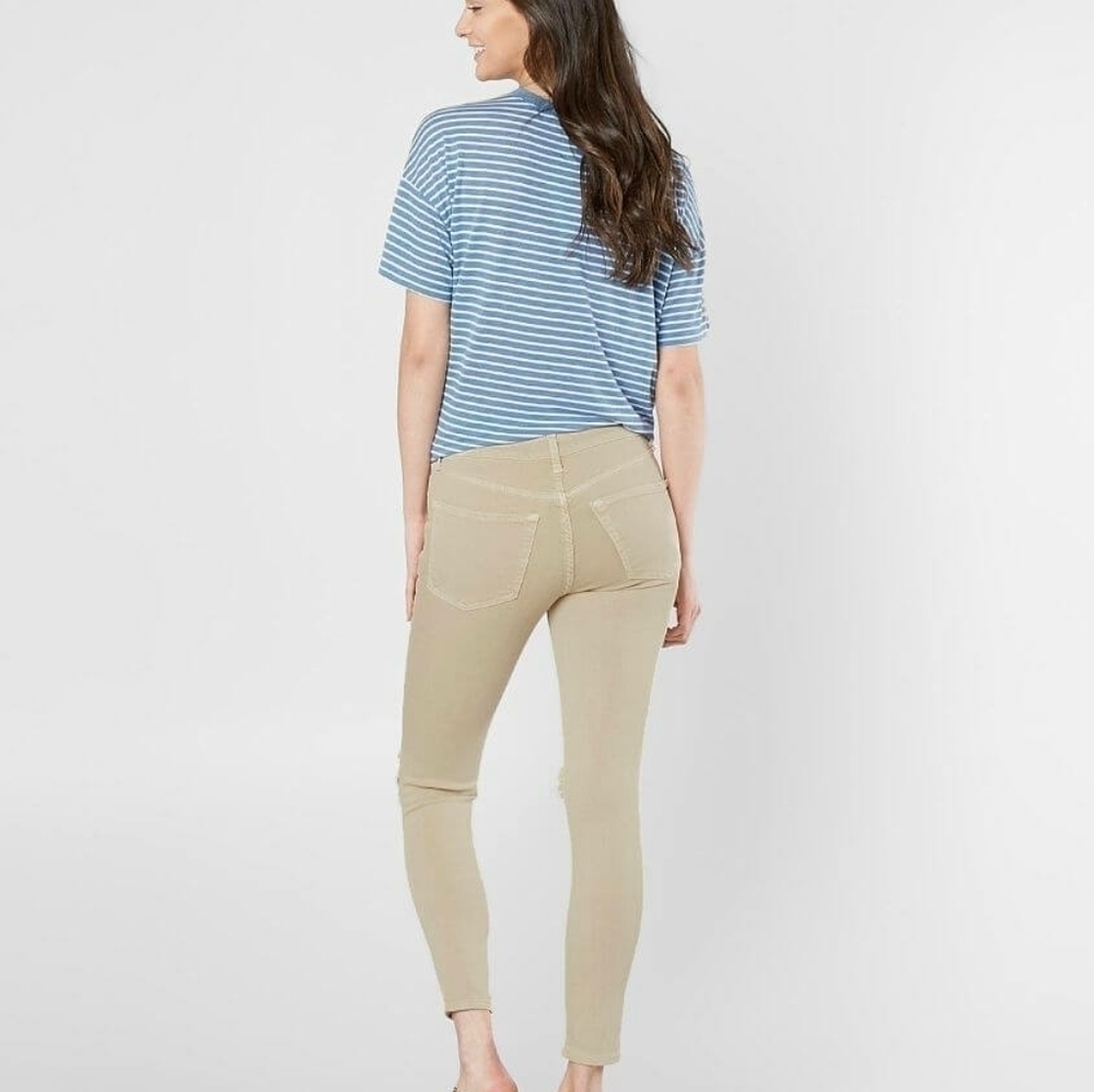 Free People High Rise Ankle Skinny Stretch Pant - Picture 4 of 12